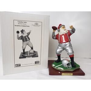 GameDay Ohio State Buckeyes Collegiate Collectibles Football Playing Santa